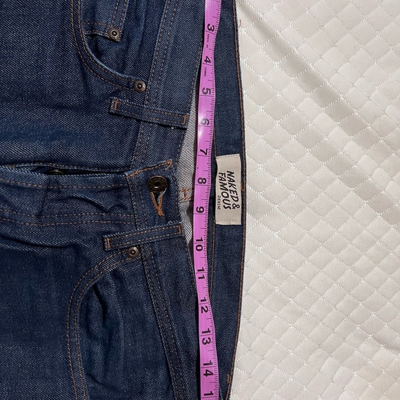 Naked and Famous selvage denim. Size 29, Weird guy fit. 1 soak and 1 wash. - Picture 7 of 7
